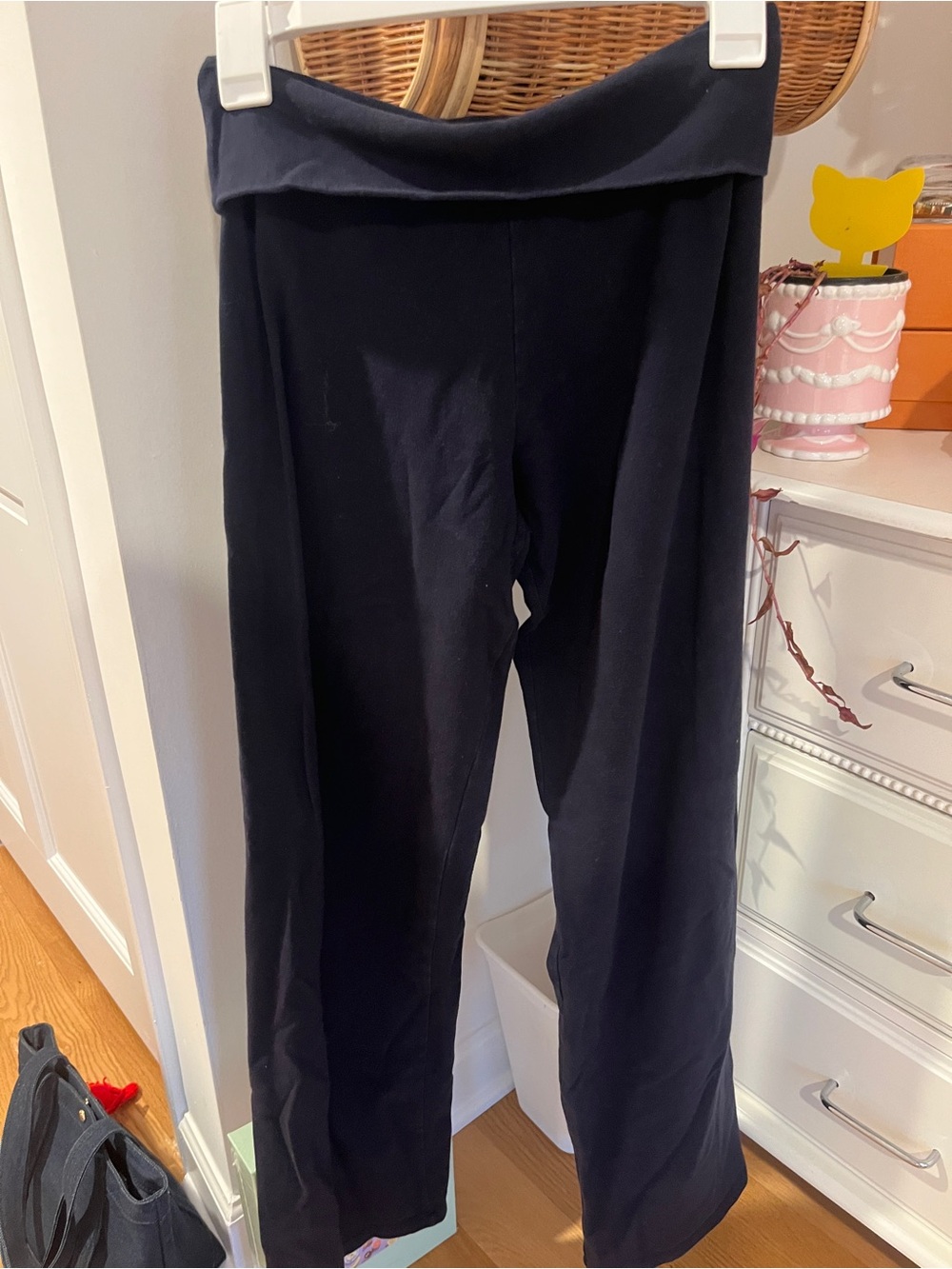 Brandy Melville navy blue Priscilla pants